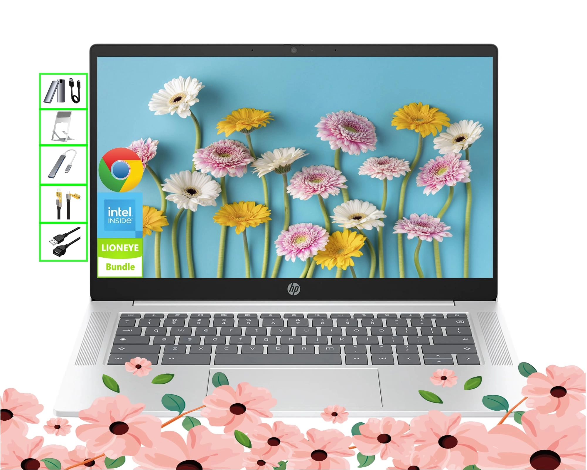 HP Chromebook x360 - 14'' N200 4GB DDR5 128GB SSD