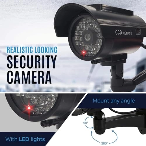 Fake Security Camera - indoor and outdoor