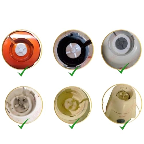 chutney jar - polycarbonate body 4 teeth coupler