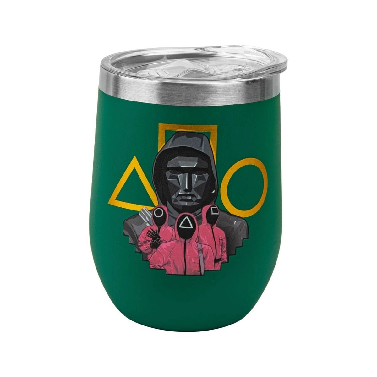 Stainless Steel Squid Game Guards Travel Mug