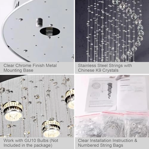 Ceiling Chandelier - Dimmable