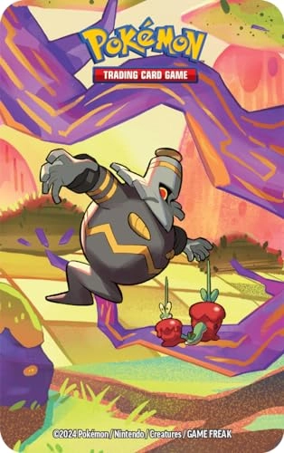 Mini Tin – Dusknoir - Scarlet & Violet 2 Booster Packs 1 Sticker Sheet