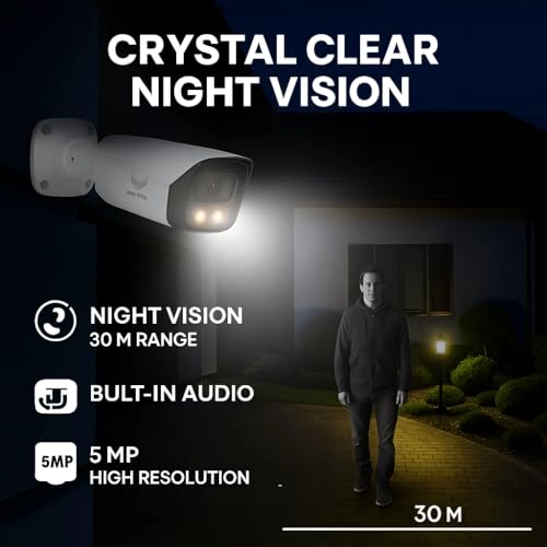 5MP 4 Bullet IP Camera Combo