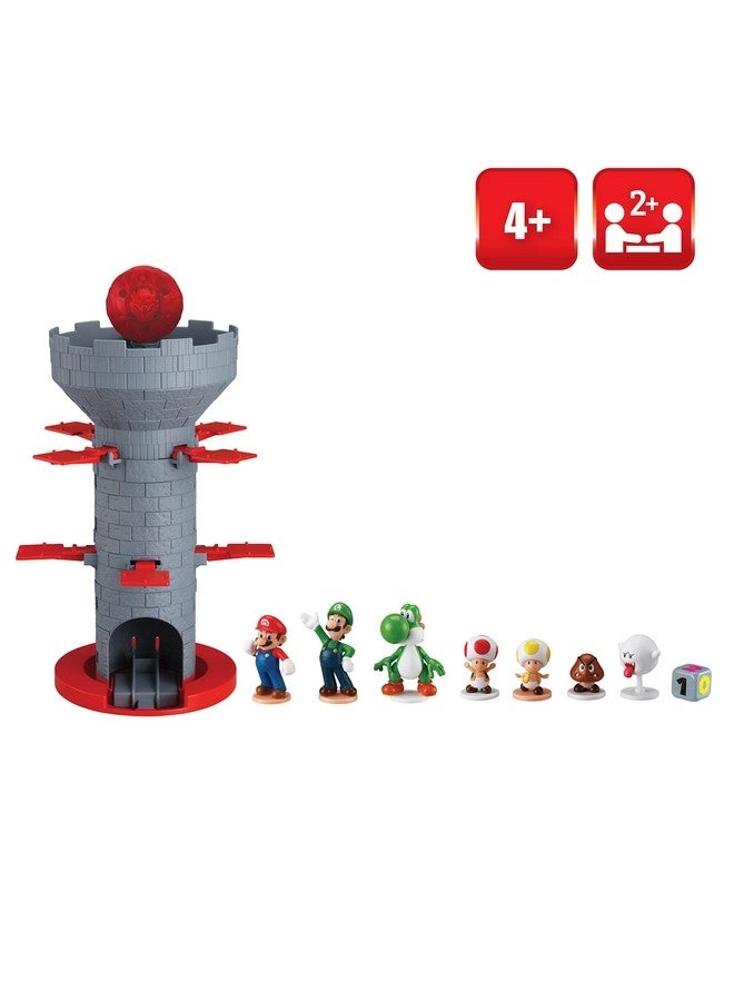 Super Mario Blow Up! Shaky Tower - Tabletop Skill and Action Game