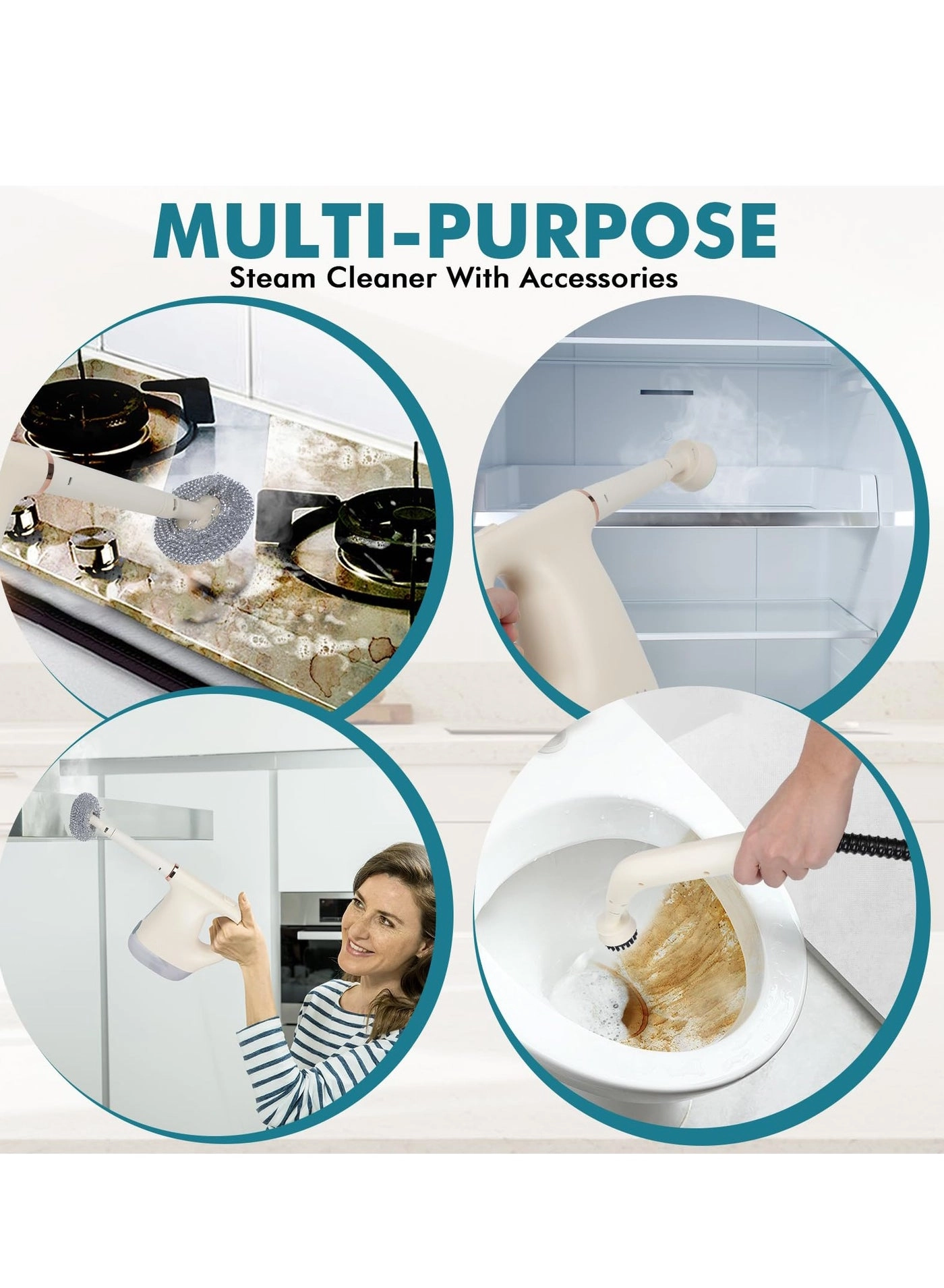 Handheld Steam Cleaner - 2.8-3.2Bar 350 ml