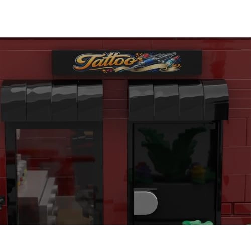 Street View Night Ink Shop - Nightlife Series 692pcs
