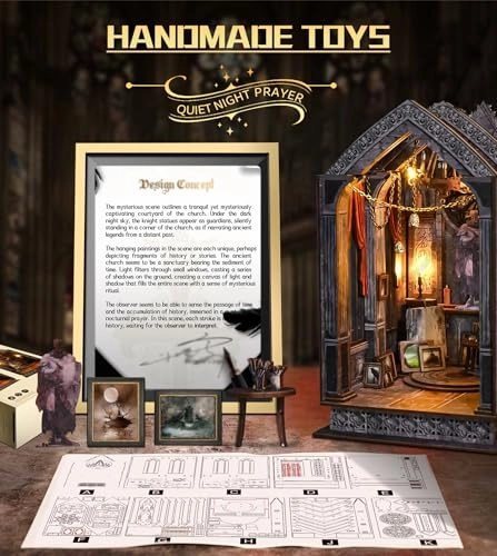 DIY Book Nook Kit - FLOWER HOUSE BOOKNOOK 1/32