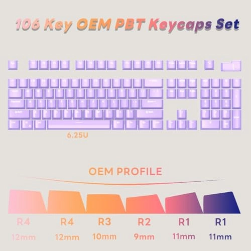 Keycap Set - Standard 108 keys Bluetooth