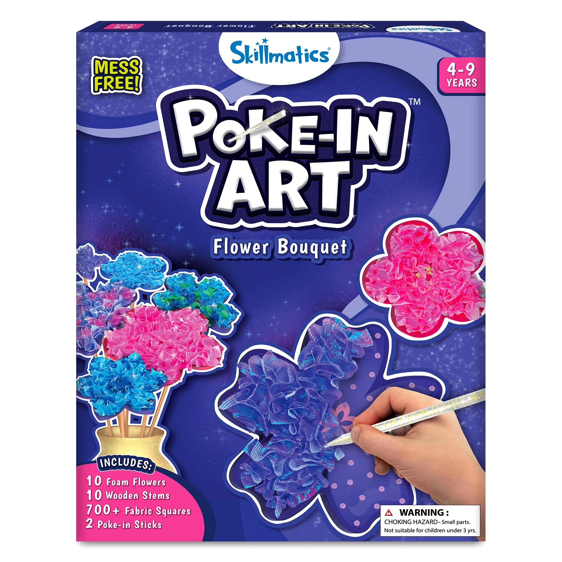 222A, Podar Chambers, 109 S.A. Brelvi Road, Fort, Mumbai - 400001, Grasper Global Private Limited Poke-in Art - Flower Bouquet - 722 piece(s)