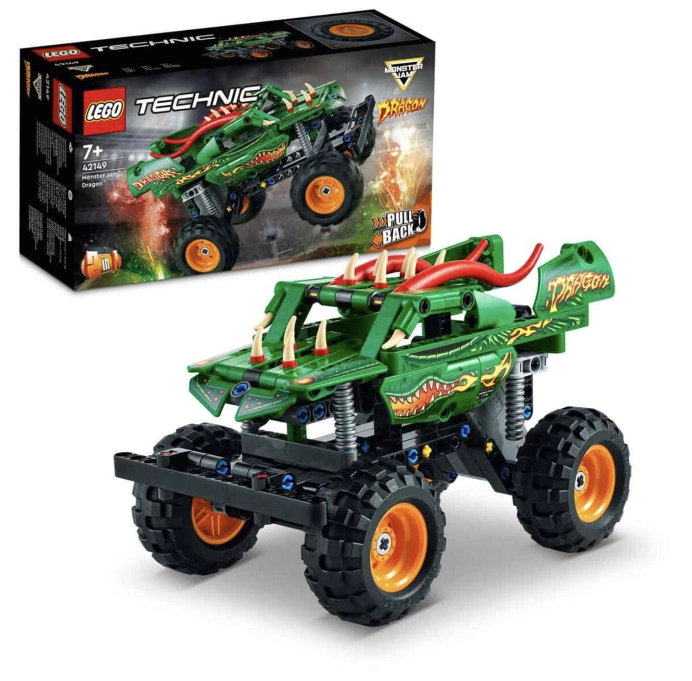 LEGO Technic Monster Jam Dragon (42149)