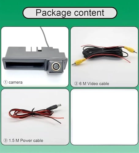 Rear View Camera - Night vision Wire AHD 720P