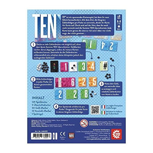 TEN - Card Game (German)