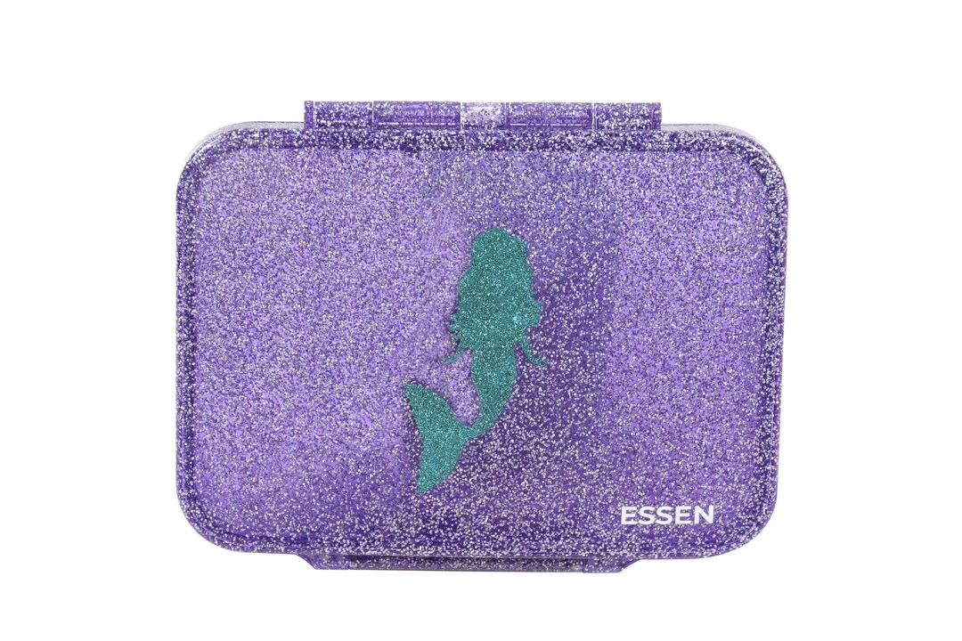 ESSEN Tritan Bento Lunch Box - Purple Mermaid