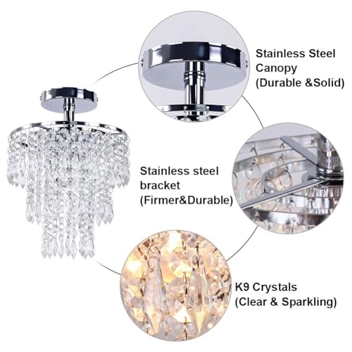 Small Crystal Chandelier