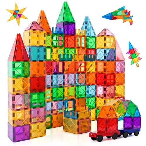 Magnetic Building Blocks - 100 pcs
