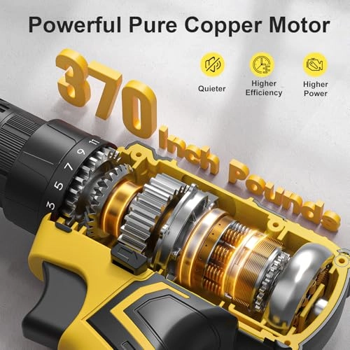 Cordless Drill Set - 20 Volts