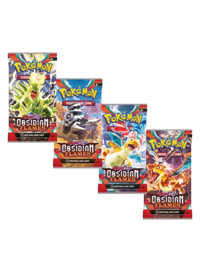 Obsidian Flames Booster Pack - 4pcs