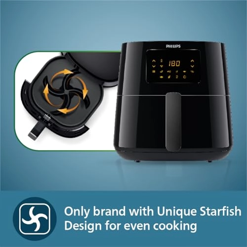 Essential Air fryer XL HD9280/91 - NutriU App compatibility Rapid Air Technology