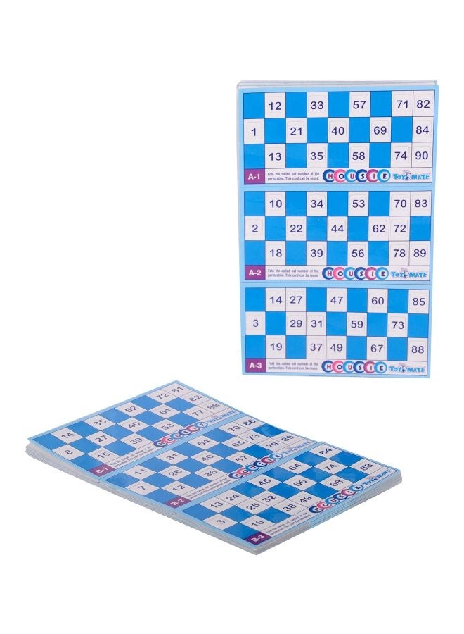 Toymate Housie Card Game - Multicolour