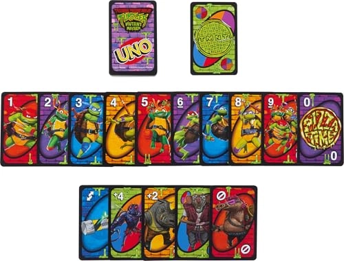 UNO: Teenage Mutant Ninja Turtles Mutant Mayhem - Card Game