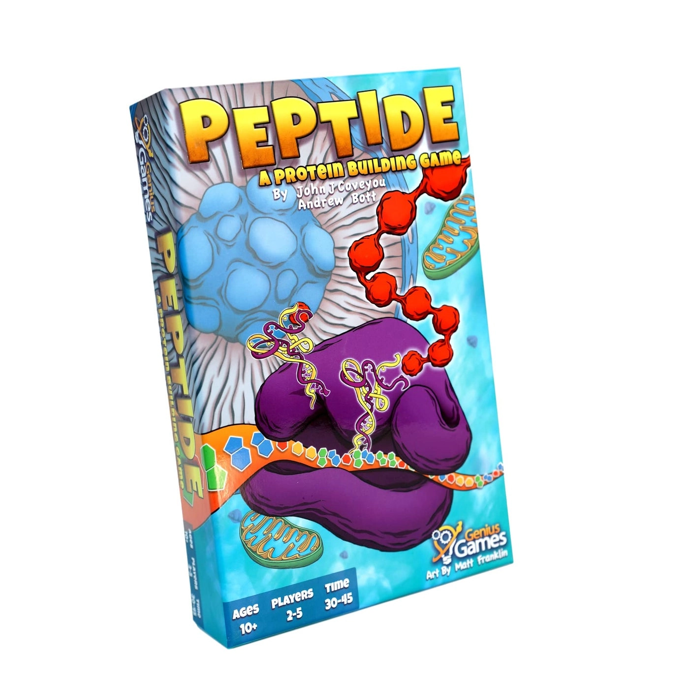 Genius Games Peptide: A Protein Building Game - Strategy Card Game