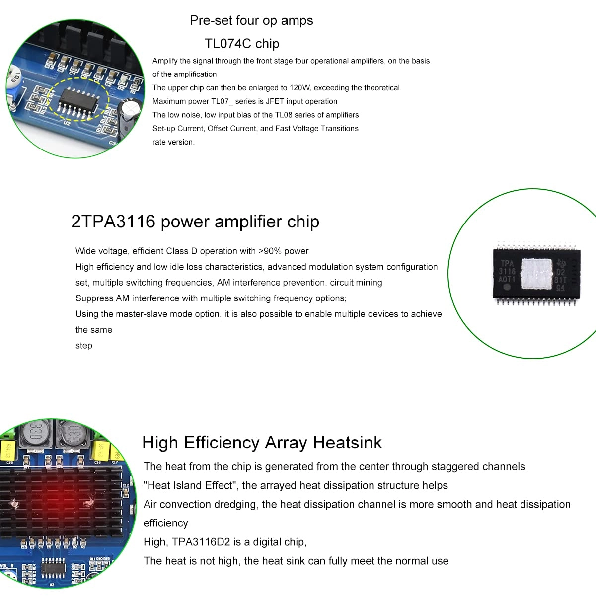 TPA3116D2 - Class D Dual Channel