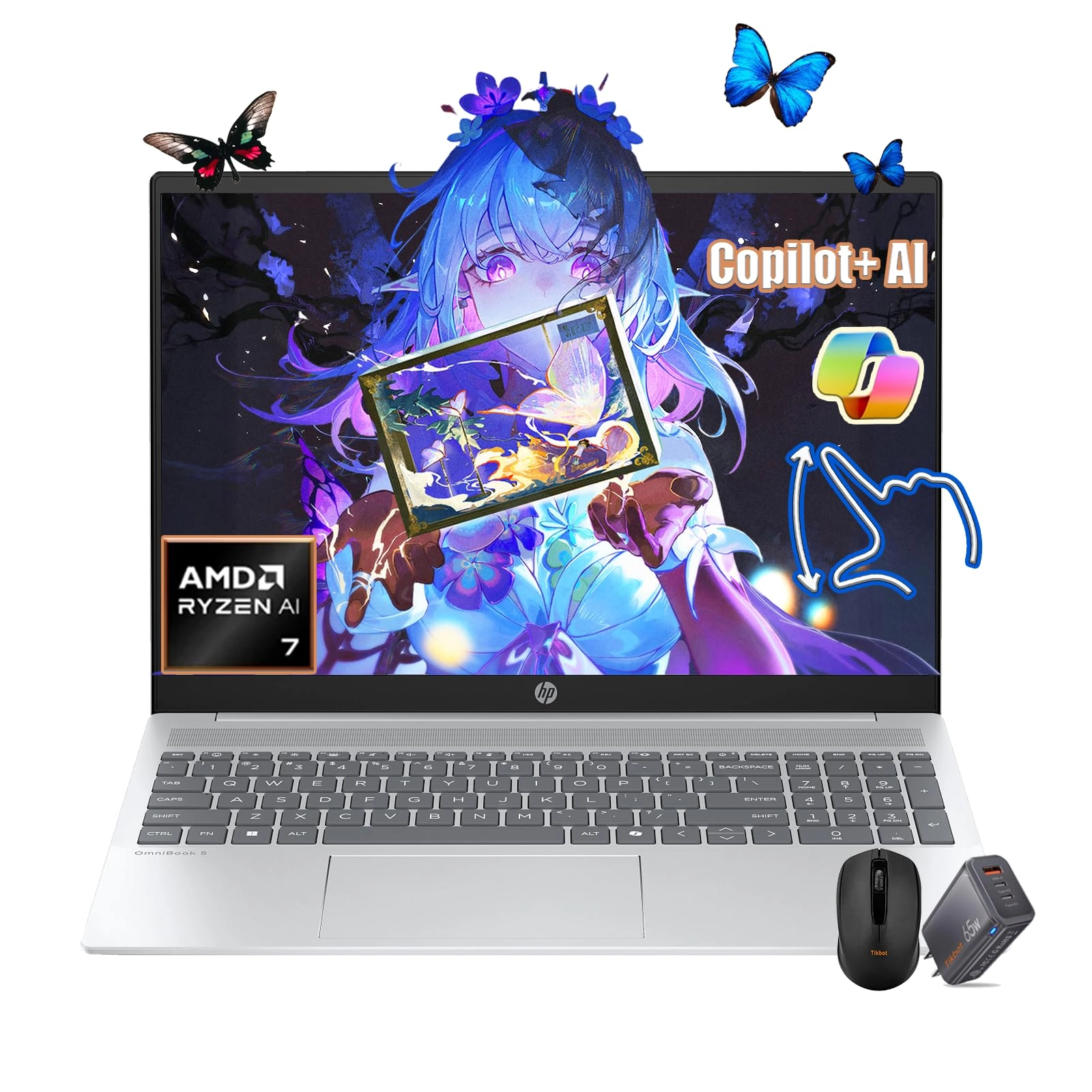 HP Omnibook 5 - 16'' 1TB 16GB Ryzen AI 7 350