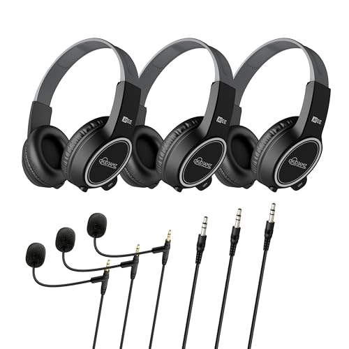 KidJamz KJ35 Wired Headphone 3-Pack