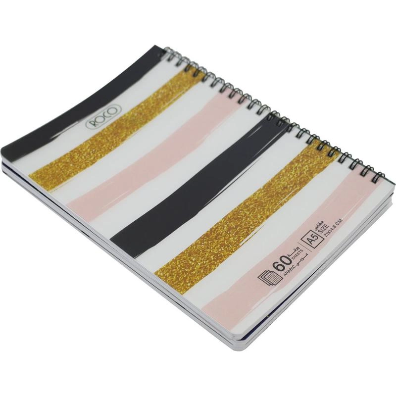 Notebook 19 X 26 cm Spiral - Grid 100 Sheets