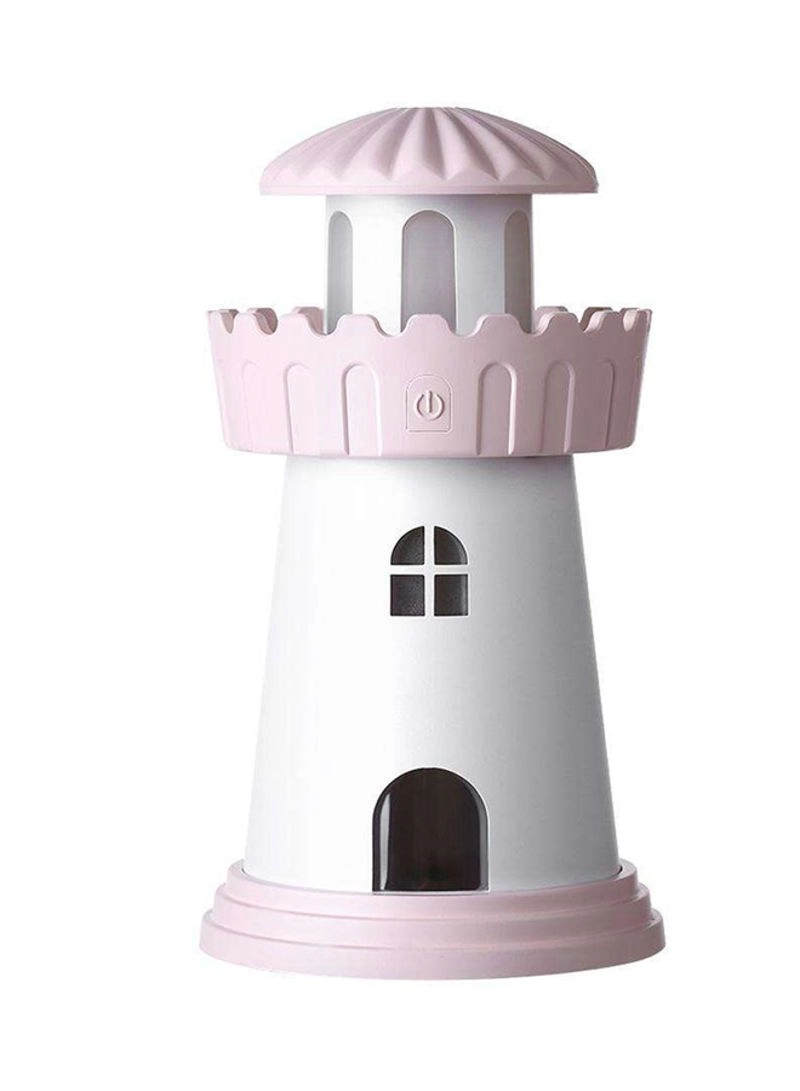 GulfDealz Ultrasonic Light House Shaped Humidifier - USB LED Light Super quiet operation