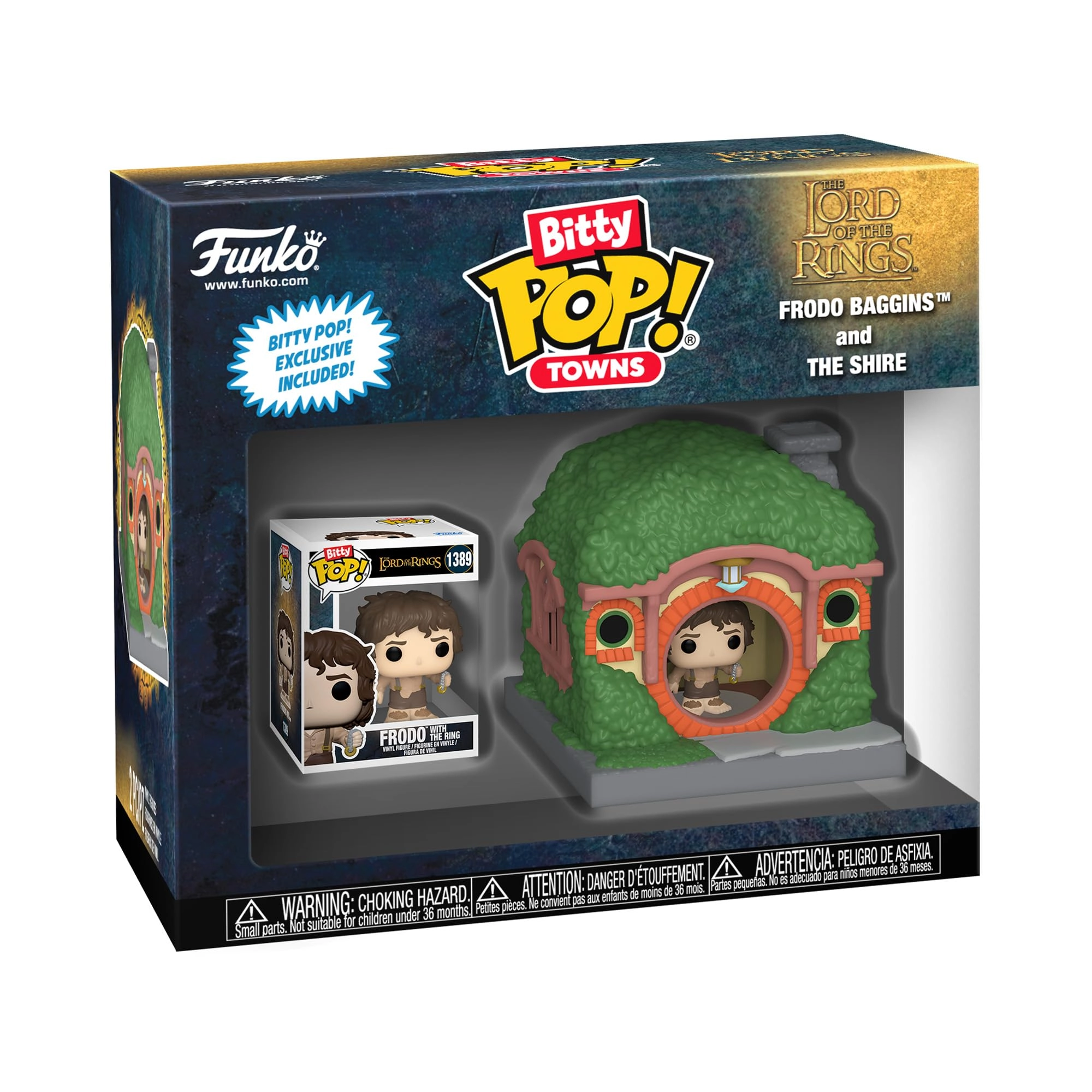 FUNKO Frodo Baggins - The Lord of the Rings (9.5 cm) (B0CQRY92RD)