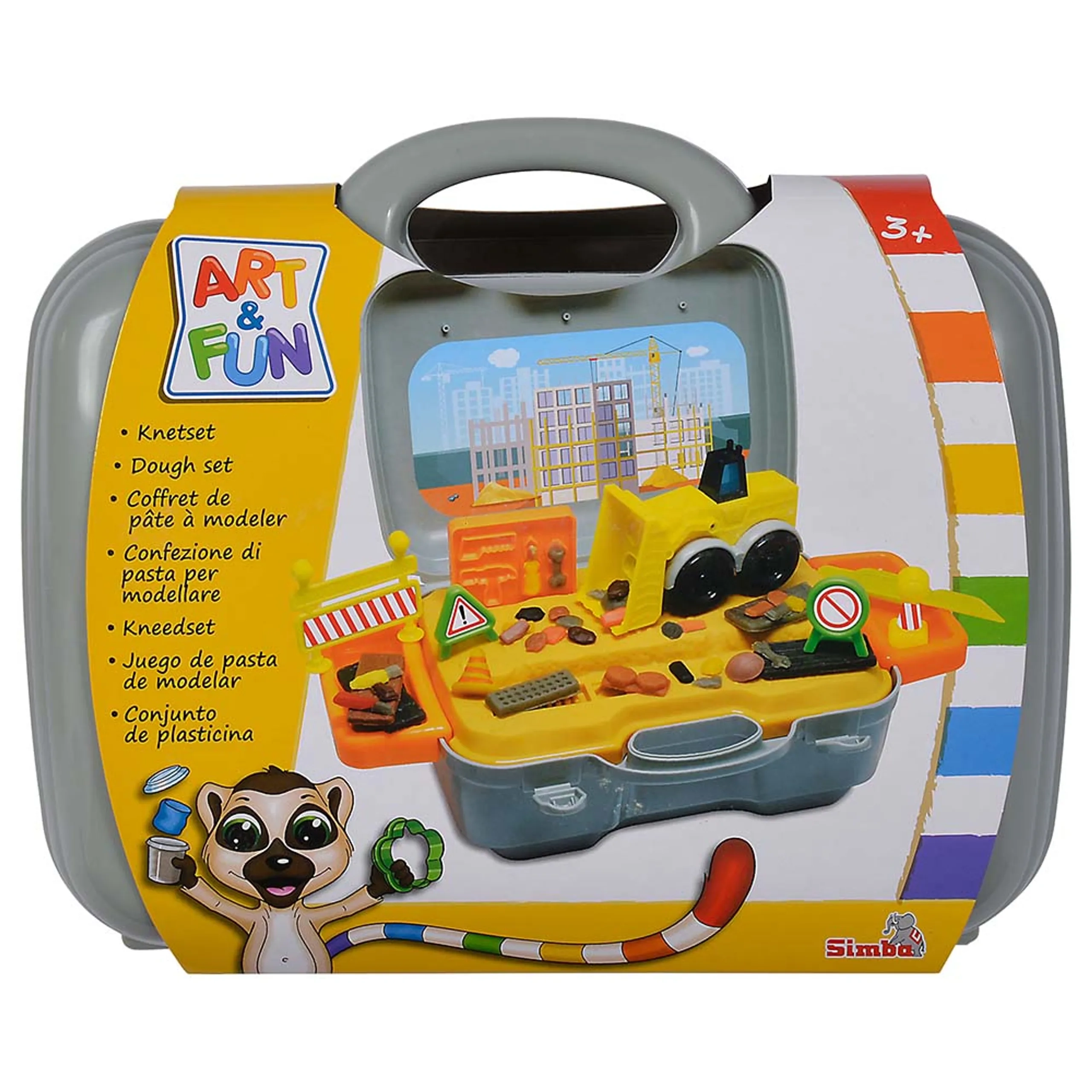 Simba Art & Fun Dough Construction In Case Set - 3 + 11 piece(s)
