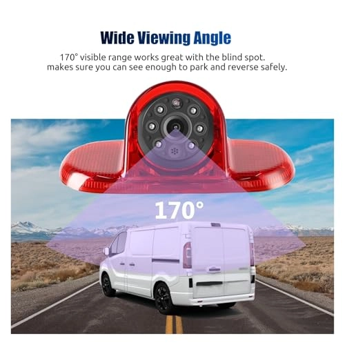 Rear View Parking Camera - Night Vision Wire