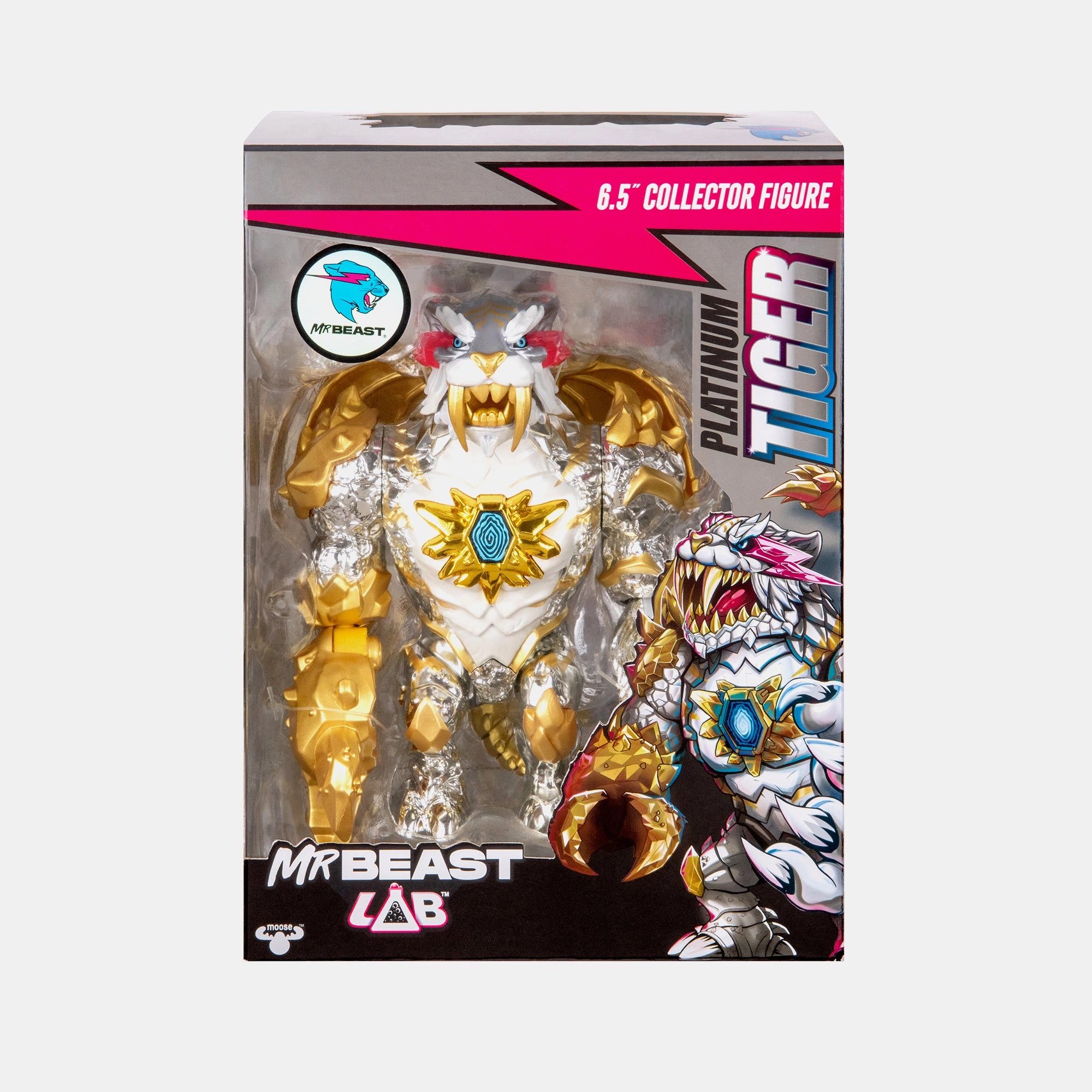 Mrbeast - Mr Beast Lab Collector Figure Tiger Edition (15.8 cm) (B328552)