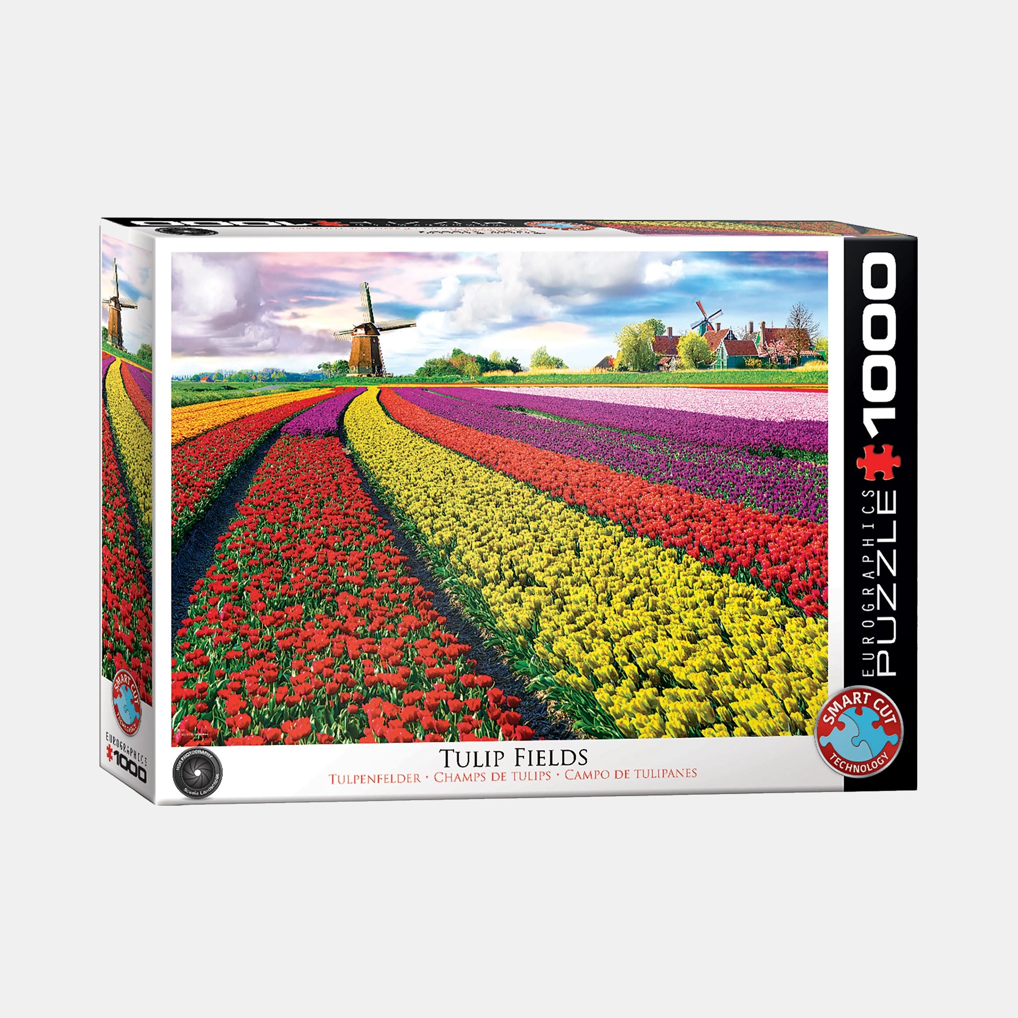 Eurographics Tulip Fields – Netherlands Puzzle (B363923) - 1000 pcs