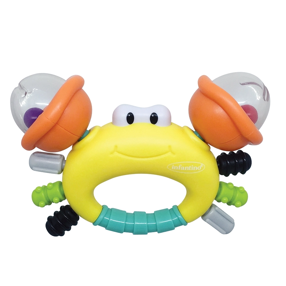 Sand Crab Rattle & Teether - Suitable for 0-18 months