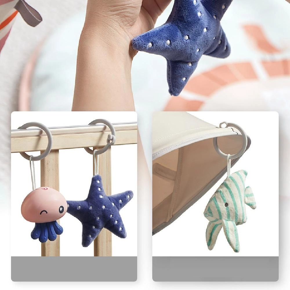 Baby Activity Piano Gym - Crab 3 months