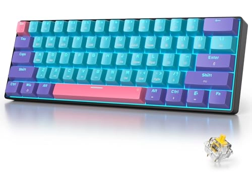 60% Wireless Mechanical Keyboard -  Wired/Wireless