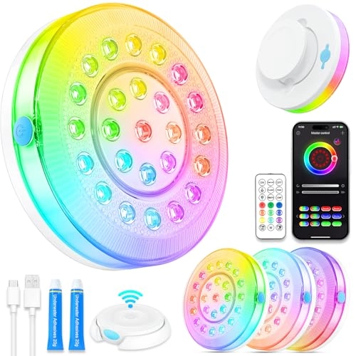 P-APPYD-1P - Rechargeable 4000mAh 300+ Dimmable IP68 Waterproof Pack