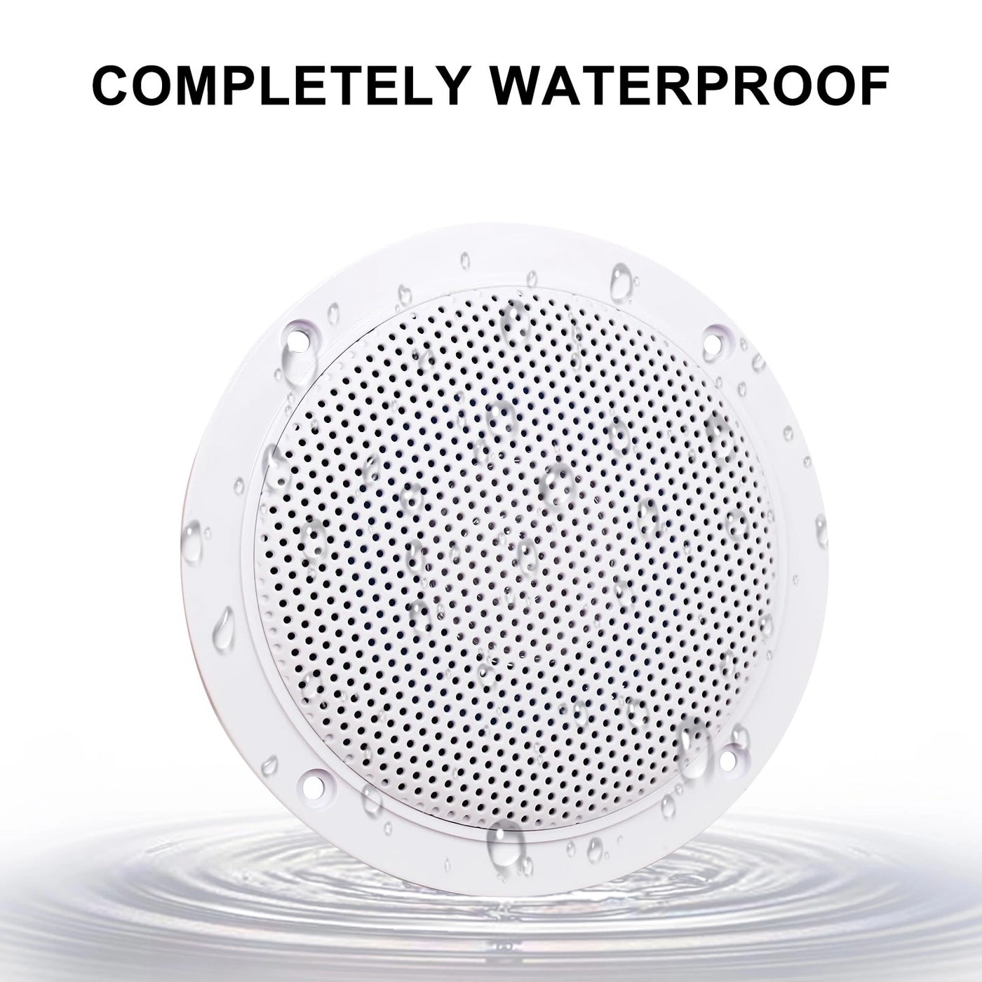 Marine Ceiling Flush Wall Mount Speakers - 4 Inches 160Watts