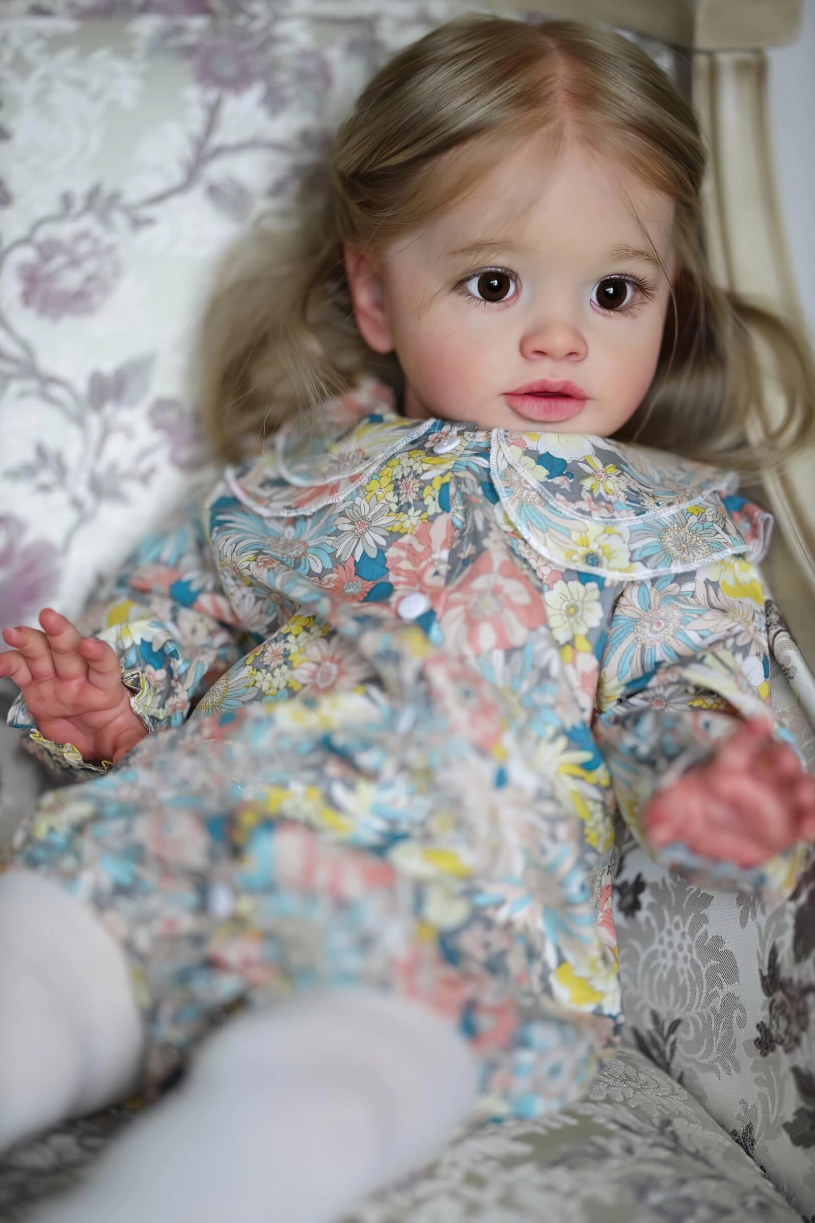 MineeQu Reborn Doll - 26-inch Vinyl Rooted Hair Ages 3+