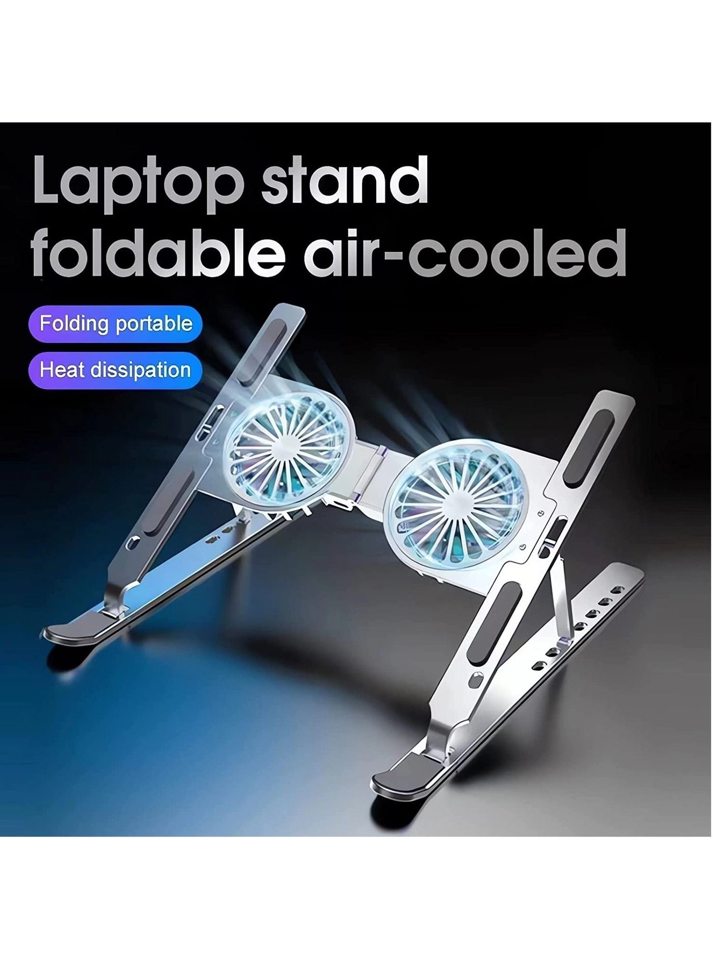 Adjustable Laptop Stand - 10 To 17 Inches