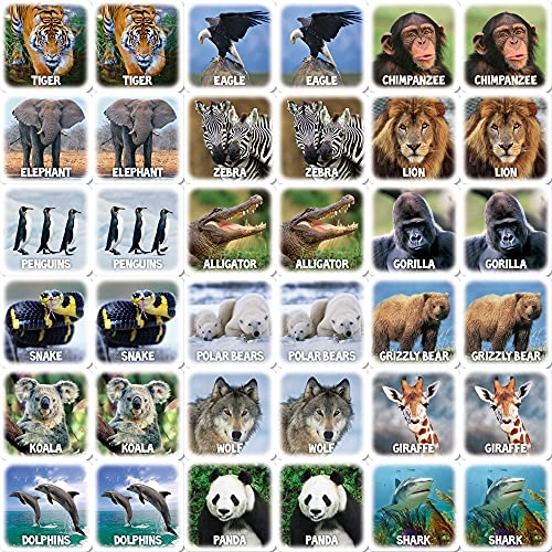 World of Animals Matching Game - 3+