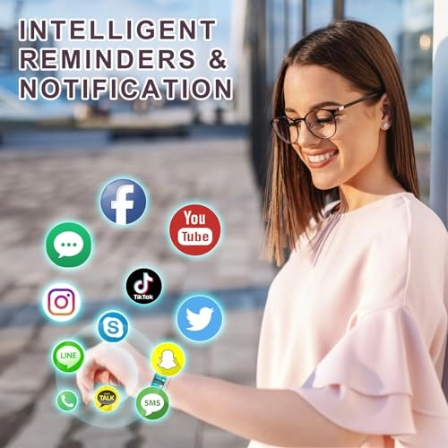 Fitness Tracker - 1.47" Display 24/7 Heart Rate Blood Oxygen