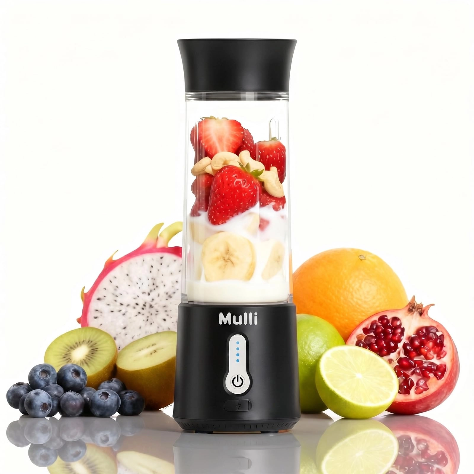Mulli Portable Blender - 500ml USB Rechargeable
