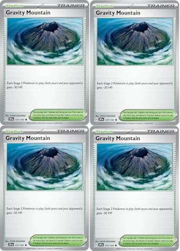 Gravity Mountain 177/191 - Surging Sparks - 4pcs