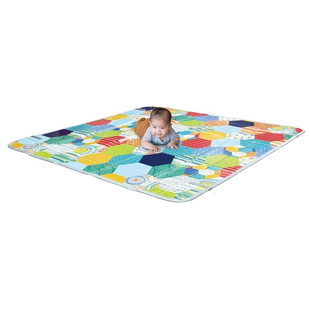 Foldable Soft Foam Mat - boho 0 Months