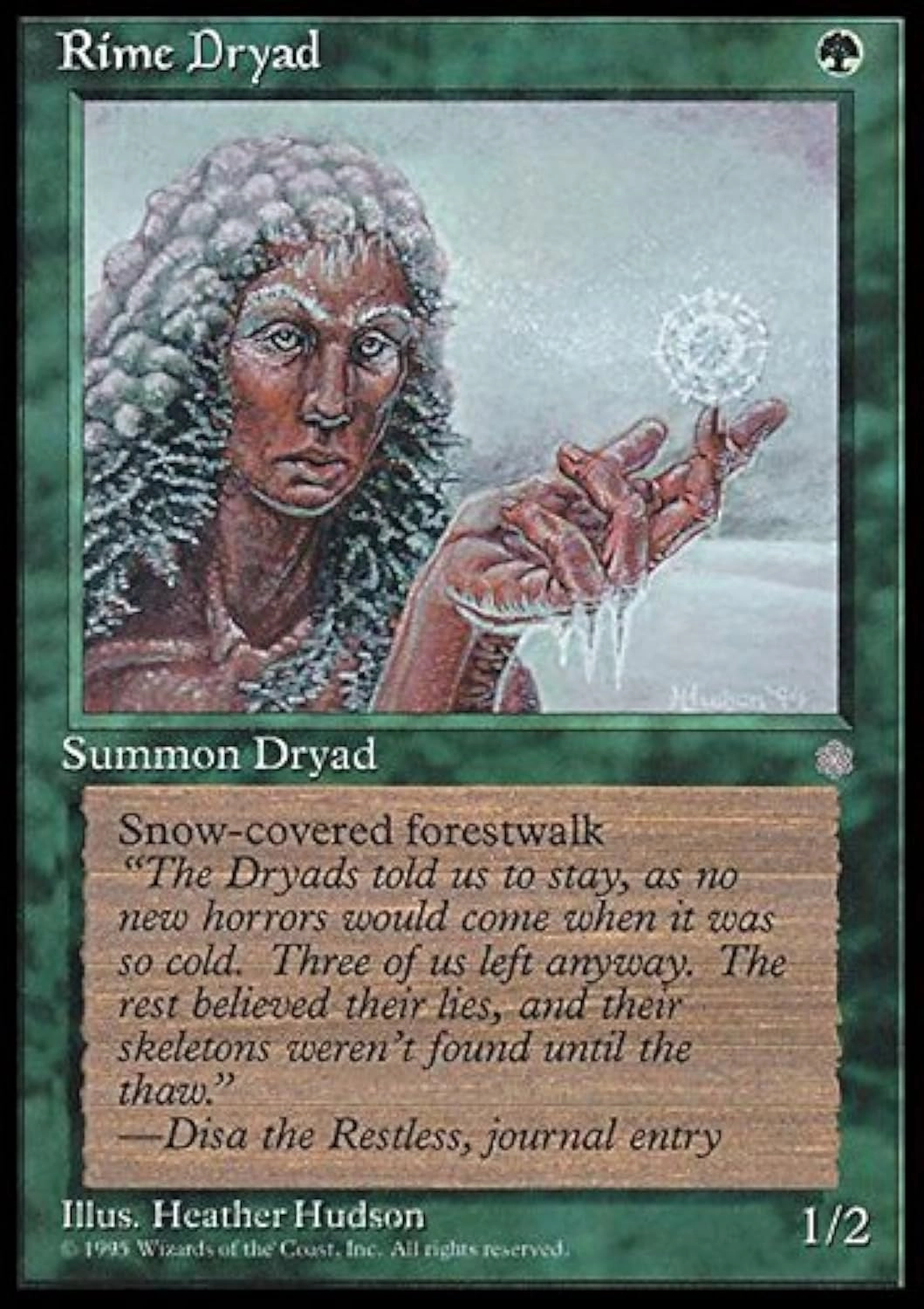 Wizards of the Coast Rime Dryad