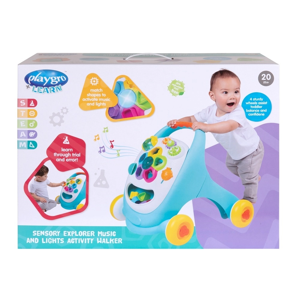 Sensory Explorer - Music & Lights Activity Walker