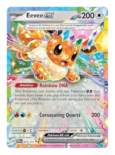 Pokemon Eevee ex 075/131 - 1 Count